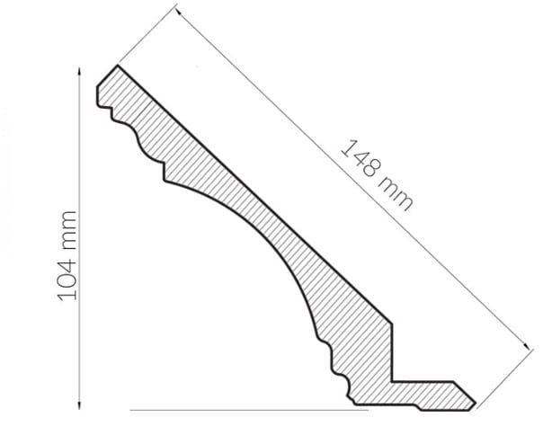 Cornisa Mobilier 2800mm - imagine 6