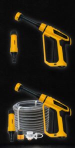 Set pistol pulverizare apa cu furtun - imagine 4