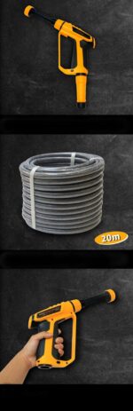 Set pistol pulverizare apa cu furtun - imagine 2