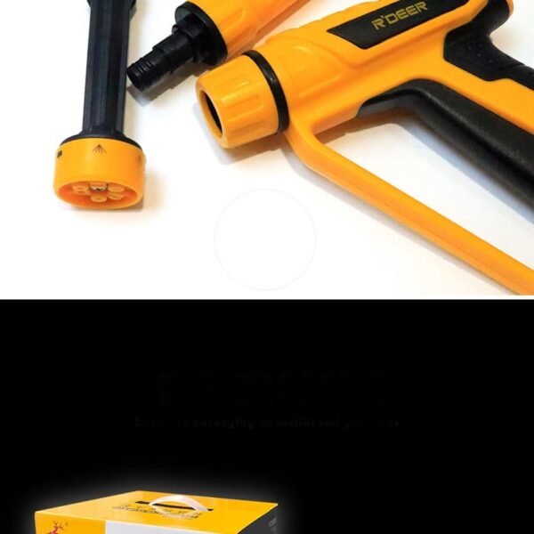 Set pistol pulverizare apa cu furtun