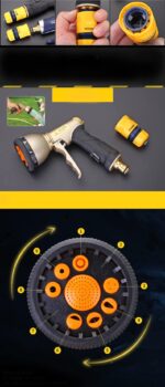 Pistol pulverizare apa cu 9 functii - imagine 3