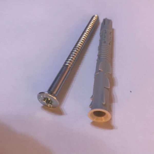 Diblu plastic M10x230,cu surub cap inecat Torx TX40