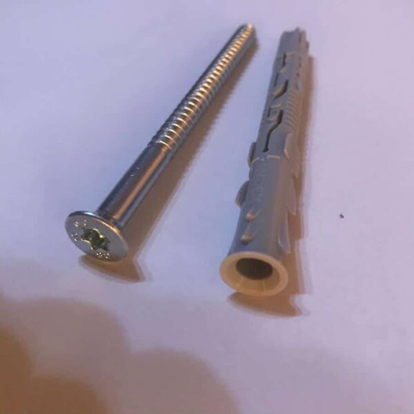 Diblu plastic M10x200,cu surub cap inecat Torx TX40