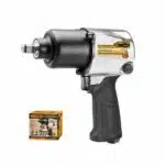 eng pm Air impact wrench INGCO AIW12562 with 3 pcs socket 24024 4