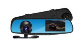 Car Video Camera Driving Recorder With Dual Lens For Vehicles Front & Rear View Mirror - imagine 6