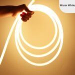 LED Round Light Strip Luminous Flexible Neon Light Decoration Waterproof - imagine 7