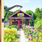 Lampa de perete cu senzor  pentru exterior 8w - imagine 3