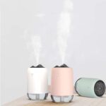 Magic Flame Humidifier Home Car Atomizer Mini Aroma Diffuser Desktop Home Office Supplies - imagine 3