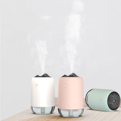 Magic Flame Humidifier Home Car Atomizer Mini Aroma Diffuser Desktop Home Office Supplies - imagine 3