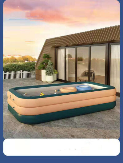 Piscina gonflabila 4,28 x 2,1 x 1,6m - imagine 7