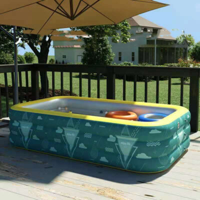 Piscina gonflabila 4,28 x 2,1 x 1,6m - imagine 5