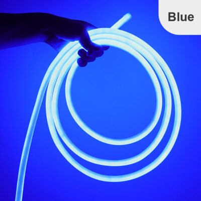 LED Round Light Strip Luminous Flexible Neon Light Decoration Waterproof - imagine 8