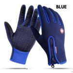 Winter Gloves Touch Screen Riding Motorcycle Sliding Waterproof Sports Gloves With Fleece - imagine 8