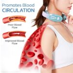 Dispozitiv masaj gat EMS cu acupunctura limfatica - imagine 2