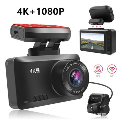 Camera video auto T8 dubla inregistrare 4K