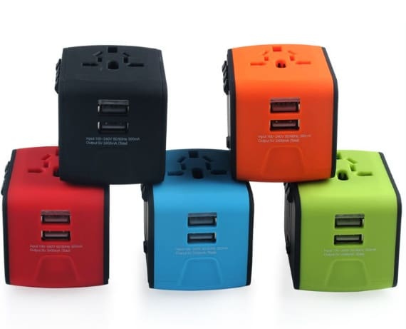 Priza multifunctionala cu port USB dublu