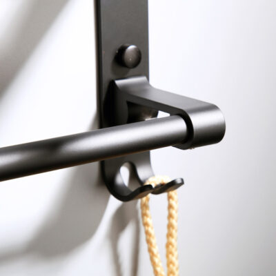 Suport pentru prosoape de baie montat pe perete - imagine 4