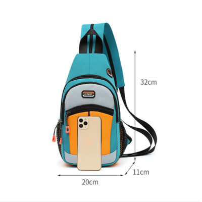 Rucsac sport cu design USB - imagine 8