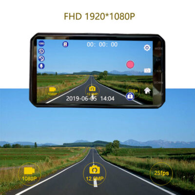 New Product HD Driving Recorder 4 Inch IPS HD Loop Video 1080P - imagine 2