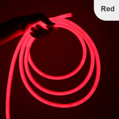 LED Round Light Strip Luminous Flexible Neon Light Decoration Waterproof - imagine 3