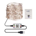 Ghirlanda luminoasa decorare brad cu Bluetooth - imagine 7