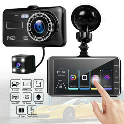 New Product HD Driving Recorder 4 Inch IPS HD Loop Video 1080P - imagine 5