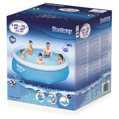 Bestway Large Home Inflatable Swimming Pool - imagine 2