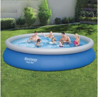 Bestway Large Home Inflatable Swimming Pool - imagine 5