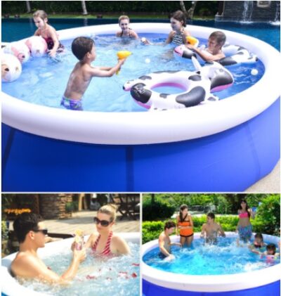 Bestway Large Home Inflatable Swimming Pool - imagine 6