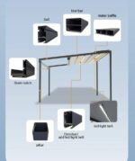 Pergola retractabila cu led - imagine 5