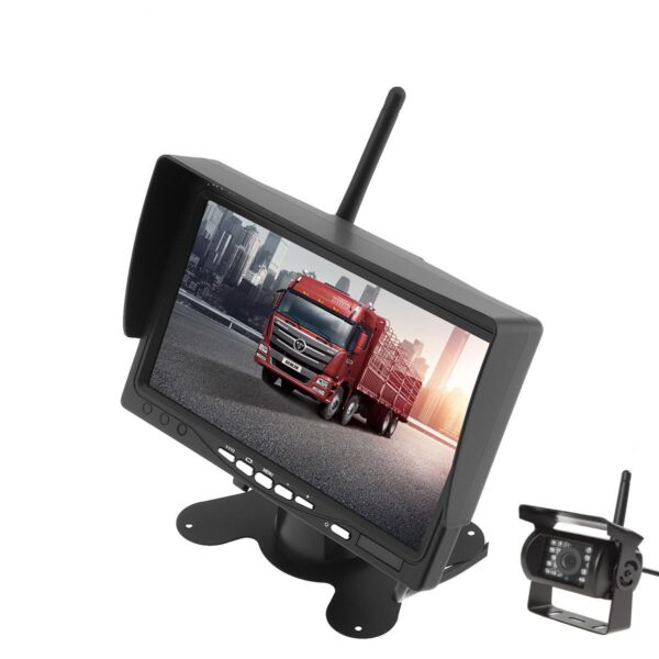 Set 4 camere video cu monitor 7 inch pentru camioane