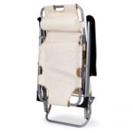 Sezlong 3 pozitii pliabil si telescopic - imagine 4