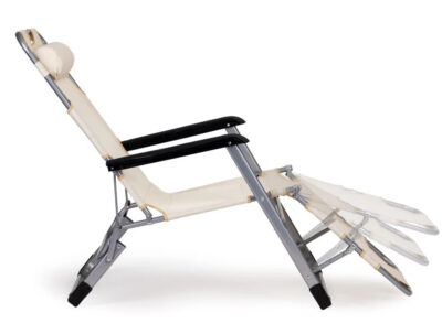 Sezlong 3 pozitii pliabil si telescopic - imagine 6