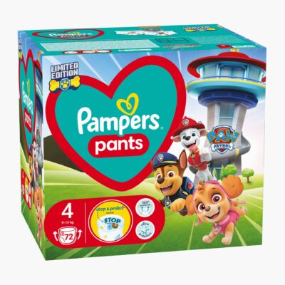 Pampers Pants Paw Patrol4, 72 bucati