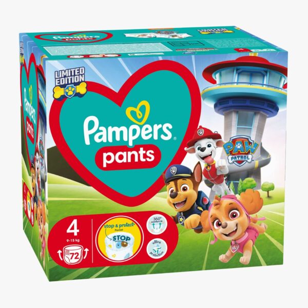 Pampers Pants Paw Patrol4, 72 bucati