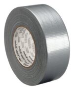 Banda adeziva din PVC, cu insertie textila, Gri, 48mm x 50m - imagine 2