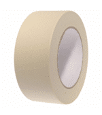 Banda adeziva de hartie, pentru mascare, Galbena 48mm x 30m