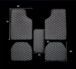 Covoras auto din piele ecologica, Universal - imagine 5