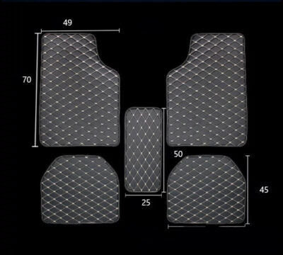 Covoras auto din piele ecologica, Universal - imagine 5
