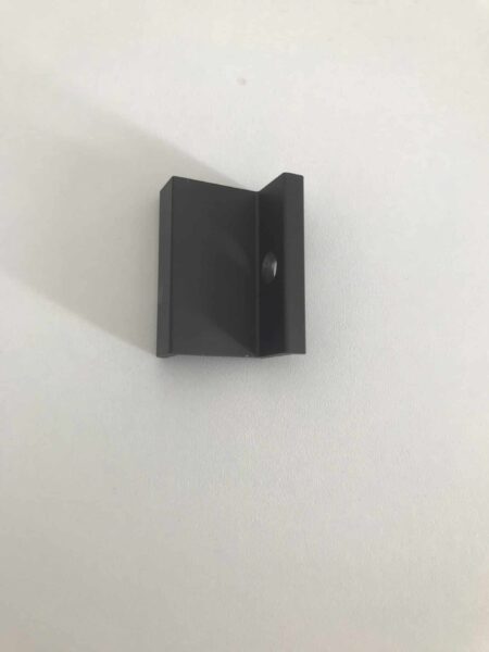 Clema de capat cu stift impamantare pentru fixare panou solar, Negru - imagine 2