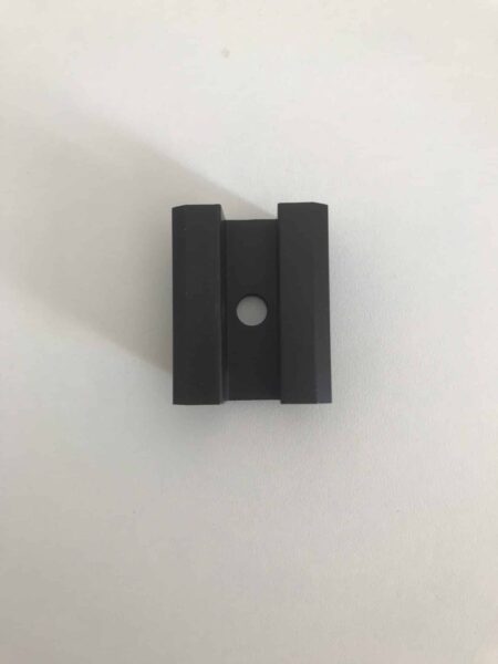 Clema de mijloc cu stift impamantare pentru fixare panou solar, Negru - imagine 5