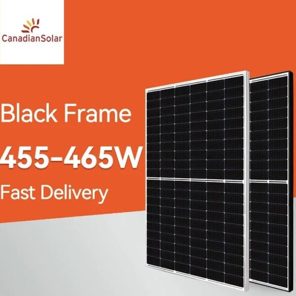 Canadian Solar HiKu6 CS6L-455MS Black Frame