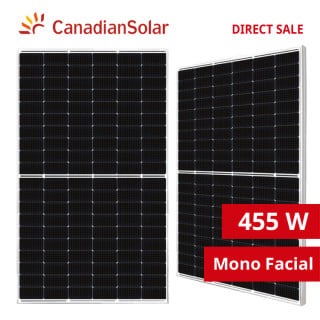 Canadian Solar HiKu6 CS6L-455MS Black Frame - imagine 3
