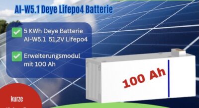 Deye battery Al-W5.1-LiFePO4-100Ah-5.12kwh - imagine 4