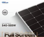 DAH SOLAR DHM-T72*10-BIFACIAL-FS-550 Silver Frame