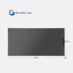 FLEXIBLE SOLAR PANEL FOR CARS- ETFE-150w-FULL BLACK - imagine 2