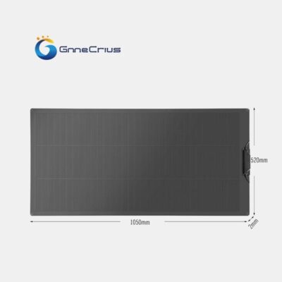 FLEXIBLE SOLAR PANEL FOR CARS- ETFE-180w-FULL BLACK - imagine 3