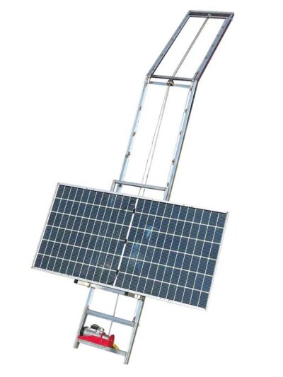 Lift electric cu telecomanda pentru panouri fotovoltaice- maxim 18m
