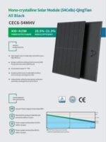 CECEP Solar CEC6-54MHV 405 Wp Full Black - imagine 2