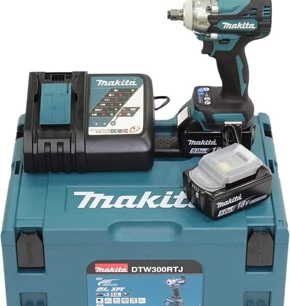 Makita DTW300RTJ-18V Filetanta cu Impact 12,7mm
